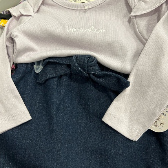 mother’s promise NWT🏷️Baby👶🏽Girls👧🏻3 PCs Set Skirt & Underwear🩲Sz Various - Picture 3 of 7